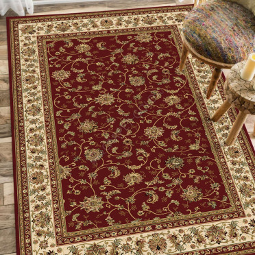 Ковер монгольский 6C2243-63 Hunnu (Шерсть, красный)