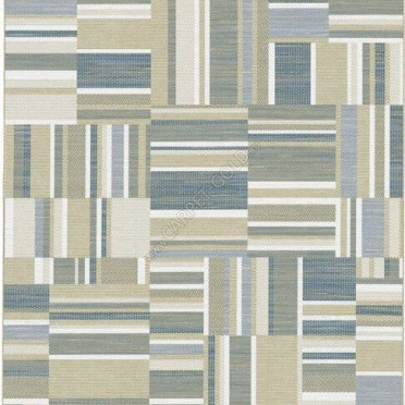 Ковер бельгийский 47025-350 PRISMA (Полипропилен, серый, голубой)