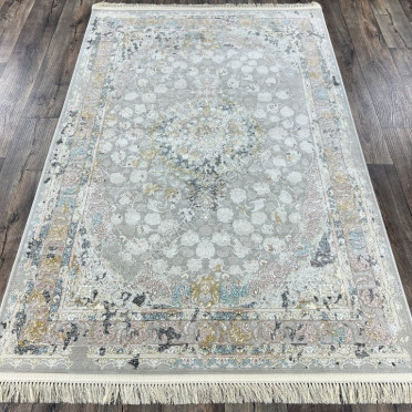 Иранский ковер Iran FARSI 1200 1200 G213 (Акрил - Полиэстер, серый)