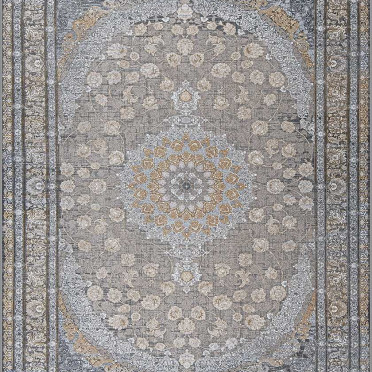 Иранский ковер Iran Mashad 1200 G291 (Акрил, серый)