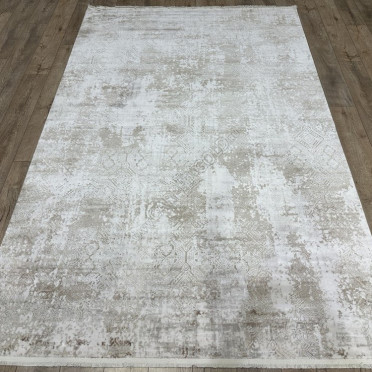 Турецкий ковер Elite Carpet COUTURE 04645A (Акрил - Полиэстер, бежевый, кремовый)