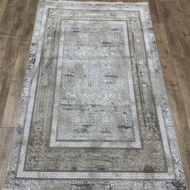 Турецкий ковер Elite Carpet OTTO 30163A (Акрил, бежевый, серый)