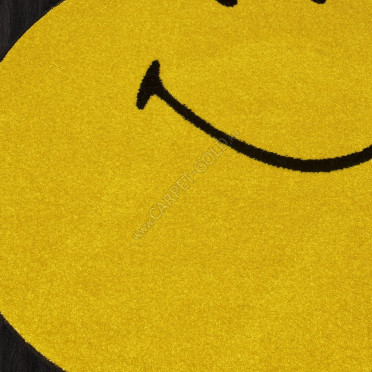 Российский ковер Меринос SMILE NC21 (Фризе, Желтый)