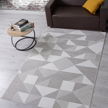 Ковер F603 - GRAY - Прямоугольник - коллекция OSTIN