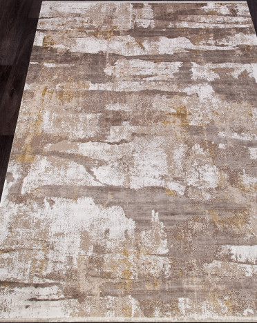 Ковер турецкий M412G Olimpos (Акрил, Эвкалиптовый шелк, бежевый)