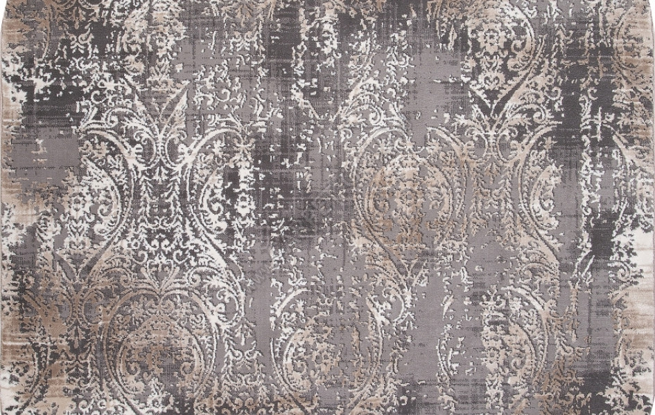 Ковер 04078C - GREY / BROWN - Овал - коллекция ARMINA