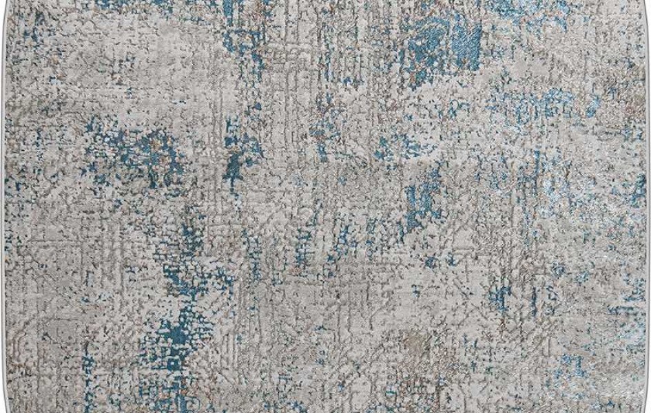 38549A OVAL BLUE FLS / CREAM FLS Eliza