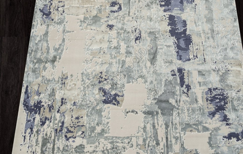 Ковер A123AY - BLUE / GREY - Прямоугольник - коллекция EMPEROS