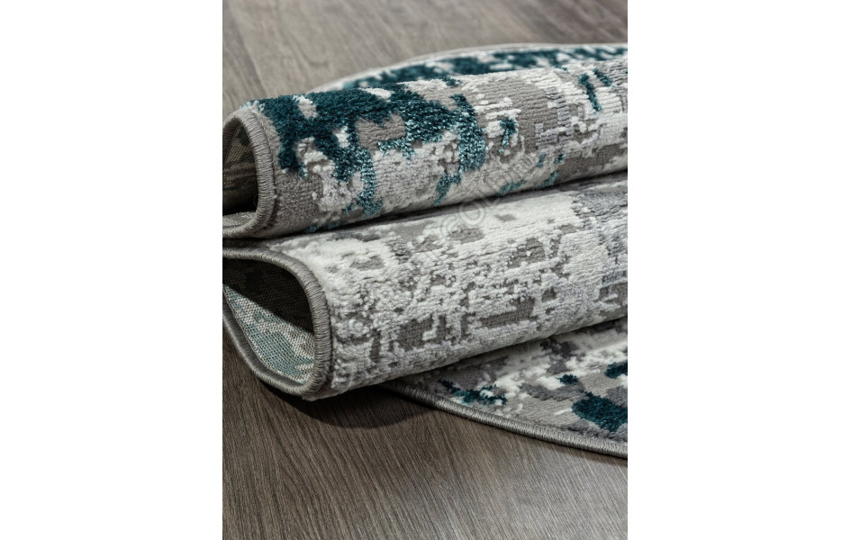 Ковер F282 - GRAY - Овал - коллекция PALERMO