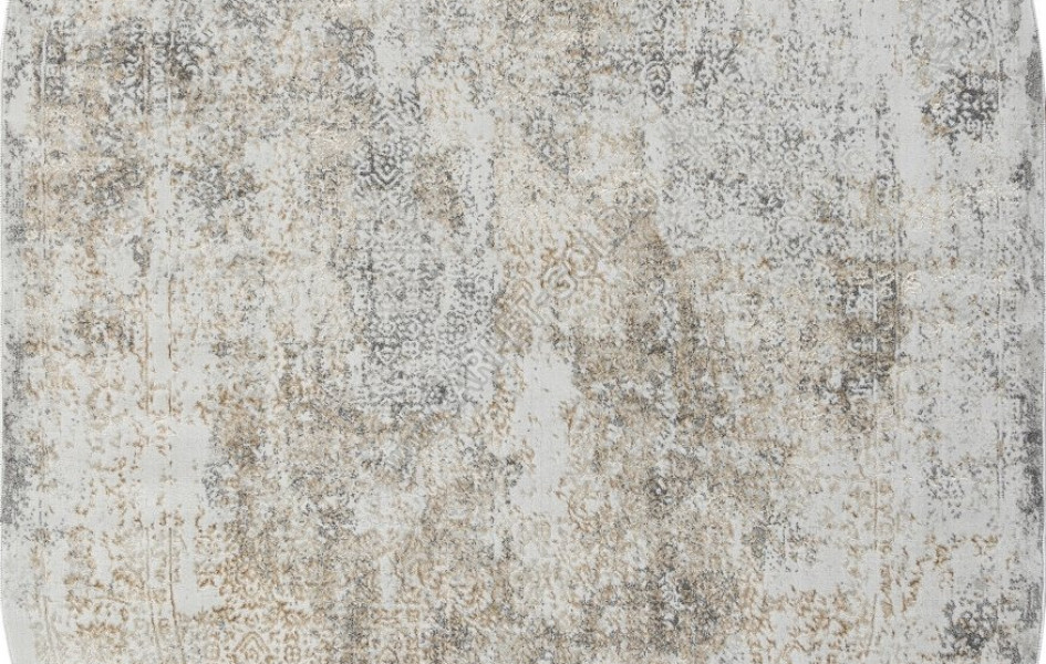 Ковер 02475H - D.GREY / GREY - Овал - коллекция SAFARI