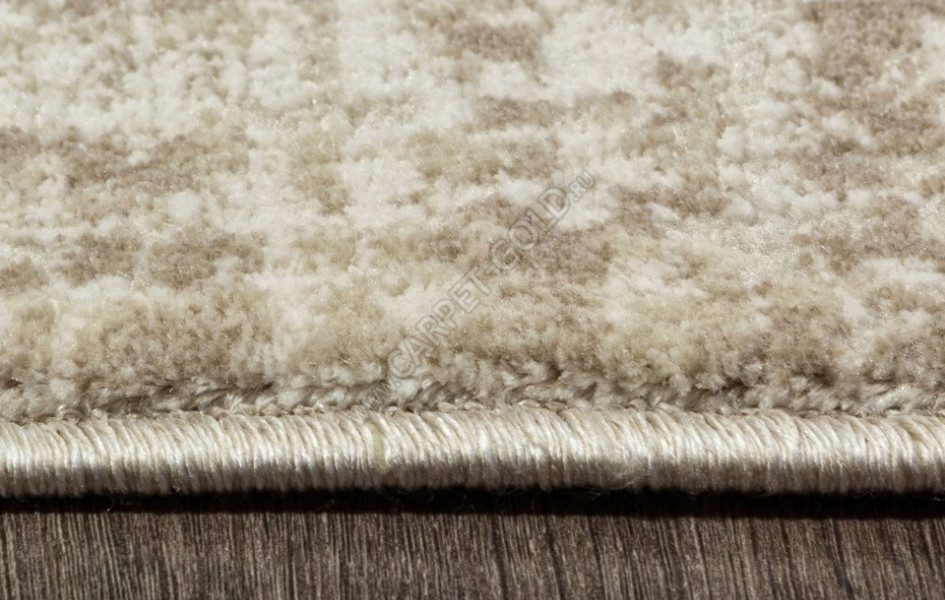 Ковер F415AE - BEIGE / L.BROWN - Прямоугольник - коллекция AFINA