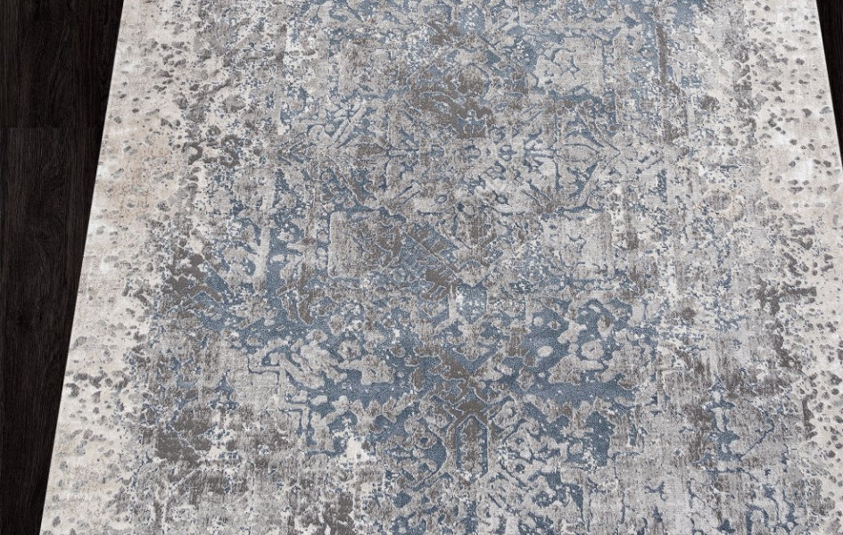 Ковер 02946B - BLUE / BEIGE - Прямоугольник - коллекция KIRKE