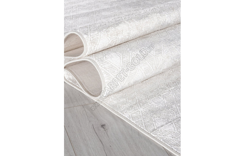 Ковер 32585A - WHITE / CREAM - Прямоугольник - коллекция SHINE