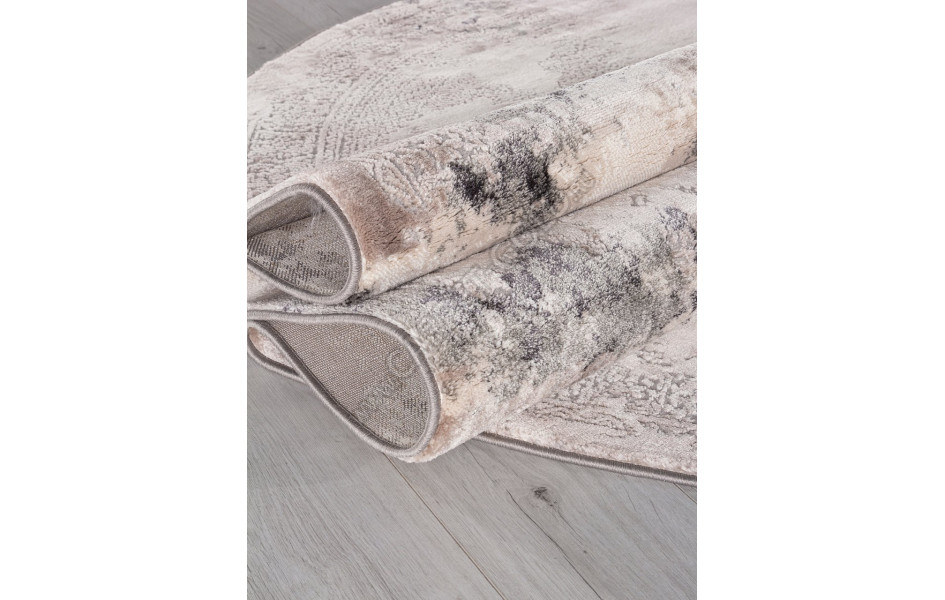 Ковер O2116 - 995 GREY / GREY - Овал - коллекция BRAND