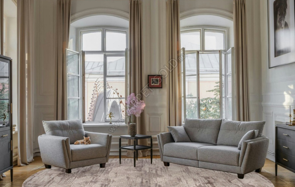 Ковер O2118 - 680 CREAM / BROWN - Овал - коллекция BRAND