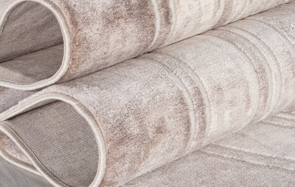 Ковер O2445 - 680 CREAM / BROWN - Овал - коллекция BRAND